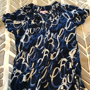 Koi Scrub Top